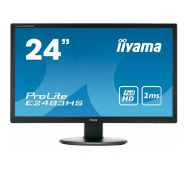 iiyama ProLite E2483HS - 24 Zoll - 1920x1080 - DVI - HDMI - VGA - Schwarz