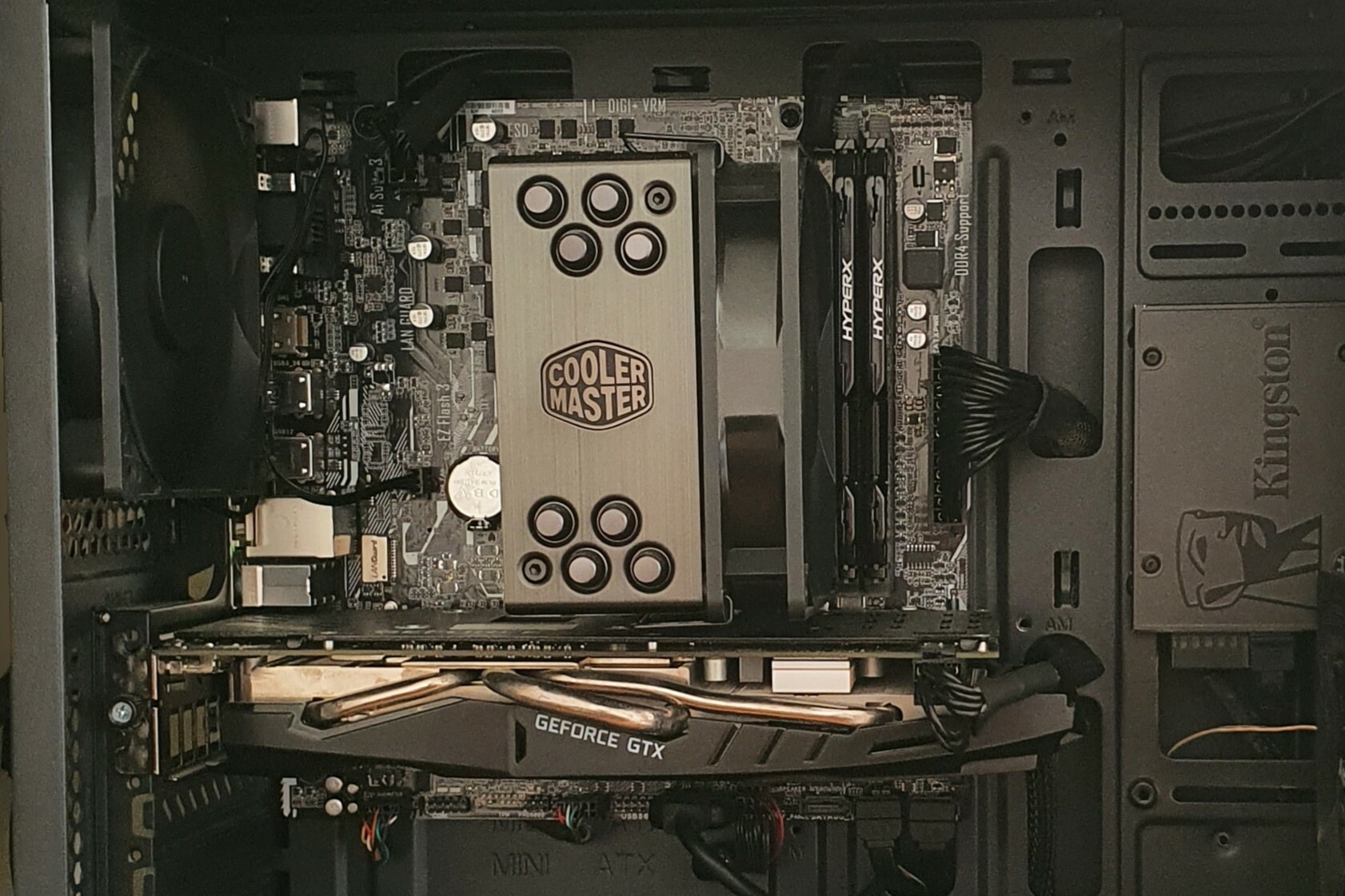 Mainboard im Geh&auml;use