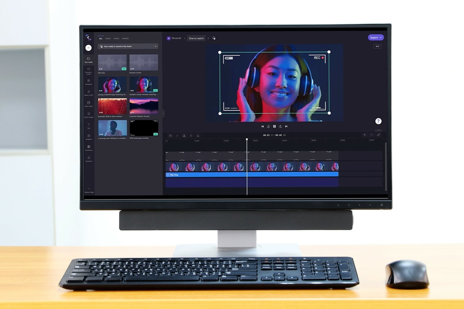 Laptop mit 2 Monitoren